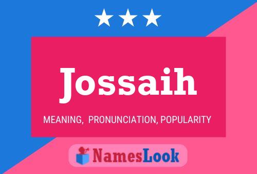 ملصق اسم Jossaih