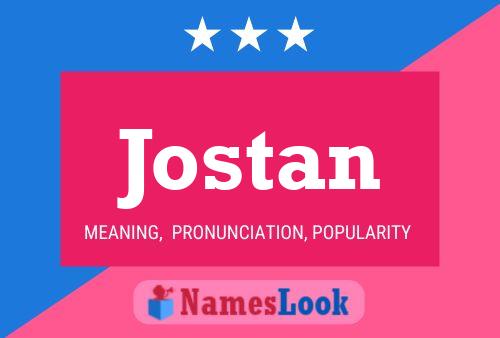 ملصق اسم Jostan