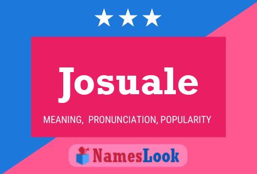 ملصق اسم Josuale