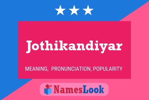 ملصق اسم Jothikandiyar