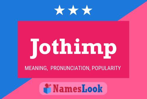 ملصق اسم Jothimp