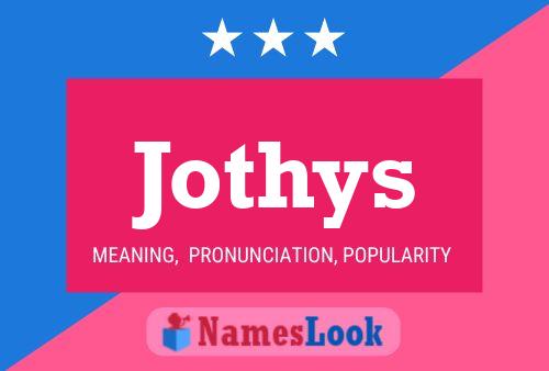 ملصق اسم Jothys