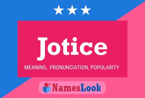 ملصق اسم Jotice