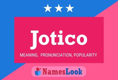 ملصق اسم Jotico