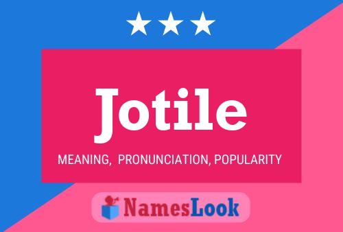 ملصق اسم Jotile