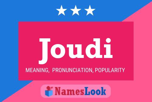 ملصق اسم Joudi