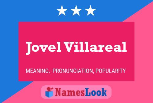 ملصق اسم Jovel Villareal