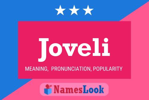 ملصق اسم Joveli