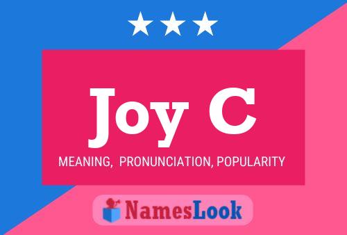 ملصق اسم Joy C