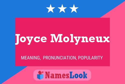 ملصق اسم Joyce Molyneux