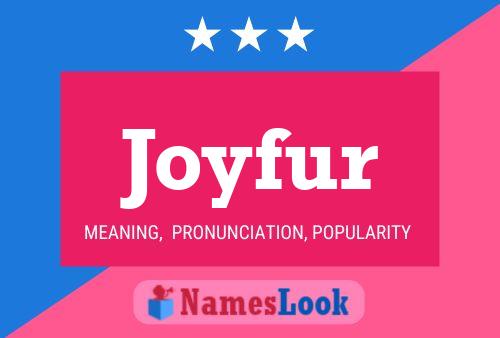 ملصق اسم Joyfur