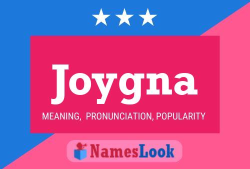 ملصق اسم Joygna