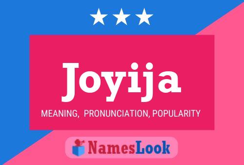 ملصق اسم Joyija