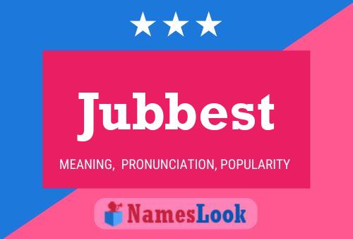 ملصق اسم Jubbest