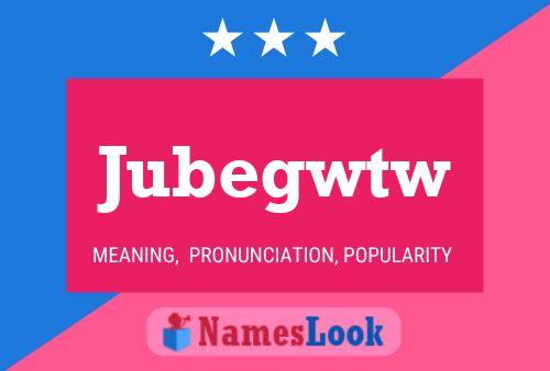 ملصق اسم Jubegwtw