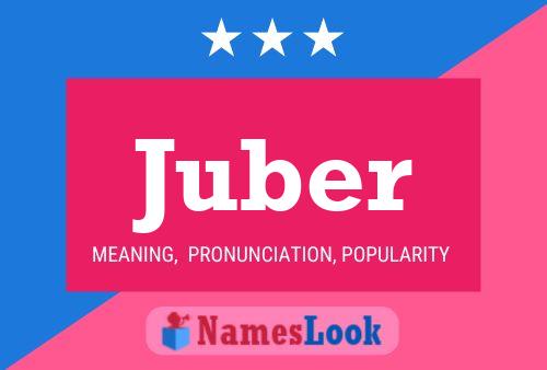 ملصق اسم Juber