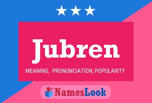 ملصق اسم Jubren