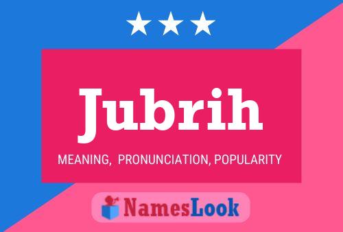 ملصق اسم Jubrih