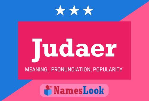 ملصق اسم Judaer