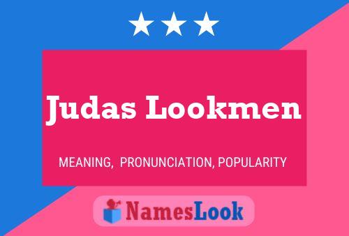 ملصق اسم Judas Lookmen