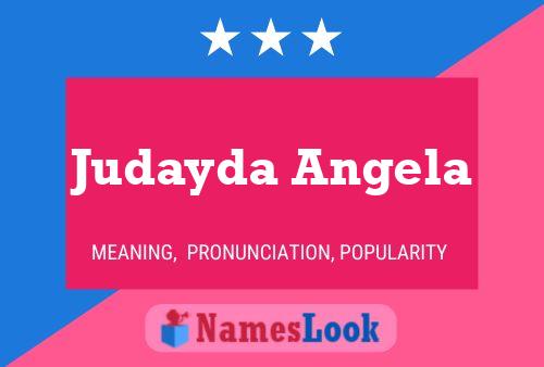 ملصق اسم Judayda Angela