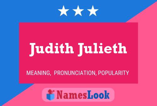 ملصق اسم Judith Julieth