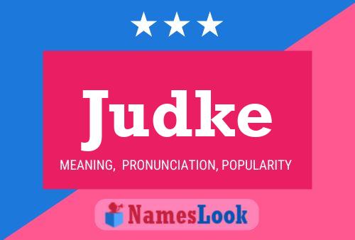 ملصق اسم Judke