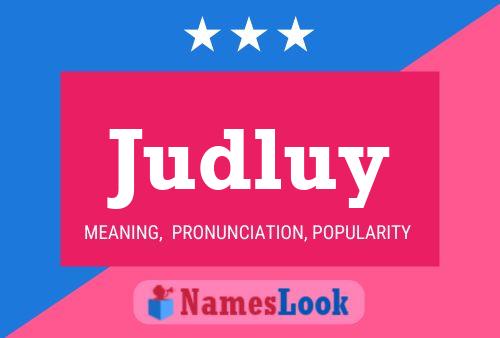 ملصق اسم Judluy