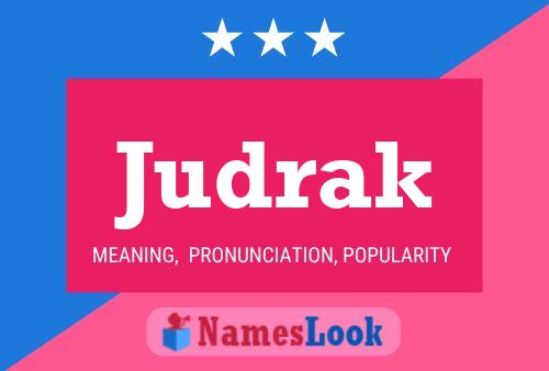 ملصق اسم Judrak