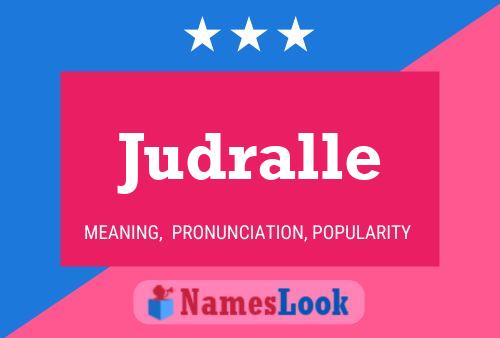 ملصق اسم Judralle