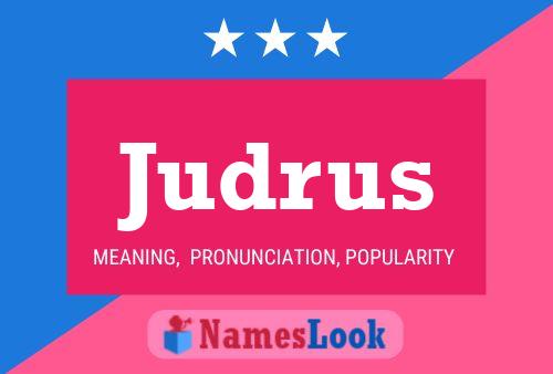 ملصق اسم Judrus