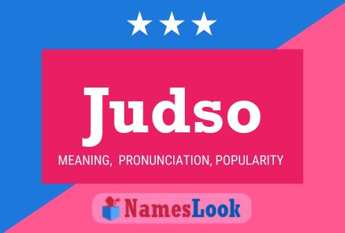 ملصق اسم Judso