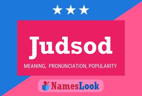 ملصق اسم Judsod