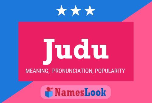 ملصق اسم Judu