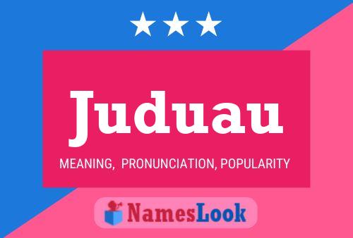 ملصق اسم Juduau