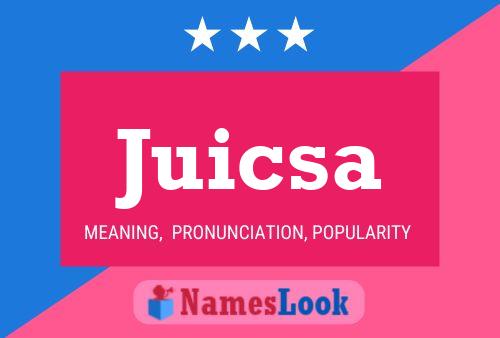 ملصق اسم Juicsa