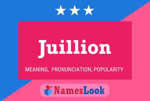 ملصق اسم Juillion