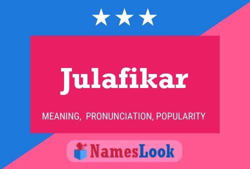 ملصق اسم Julafikar