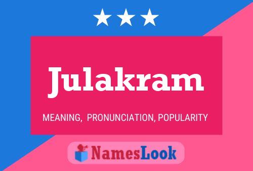 ملصق اسم Julakram