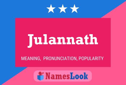 ملصق اسم Julannath