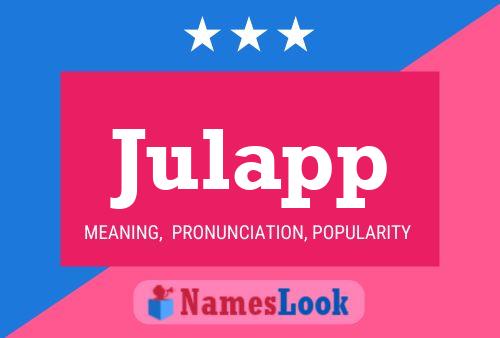 ملصق اسم Julapp