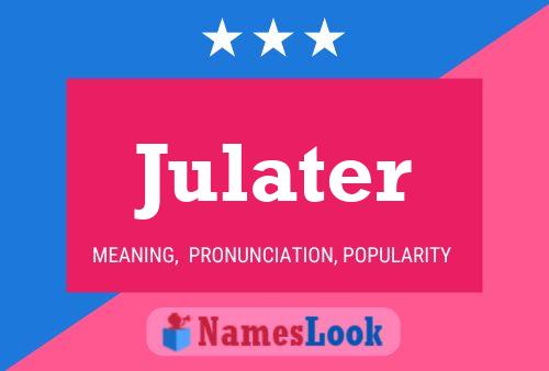 ملصق اسم Julater