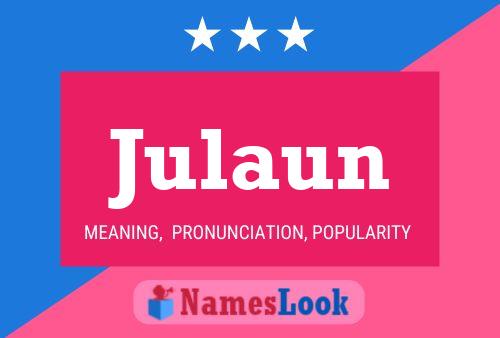 ملصق اسم Julaun