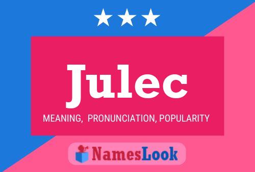 ملصق اسم Julec