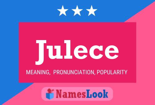 ملصق اسم Julece