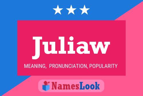 ملصق اسم Juliaw