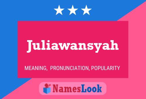 ملصق اسم Juliawansyah