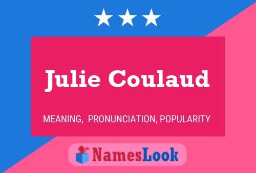 ملصق اسم Julie Coulaud