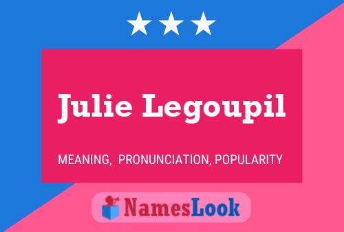 ملصق اسم Julie Legoupil