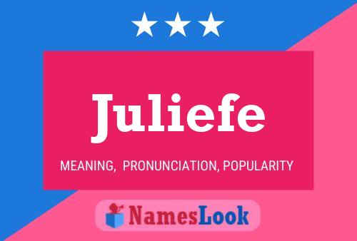 ملصق اسم Juliefe